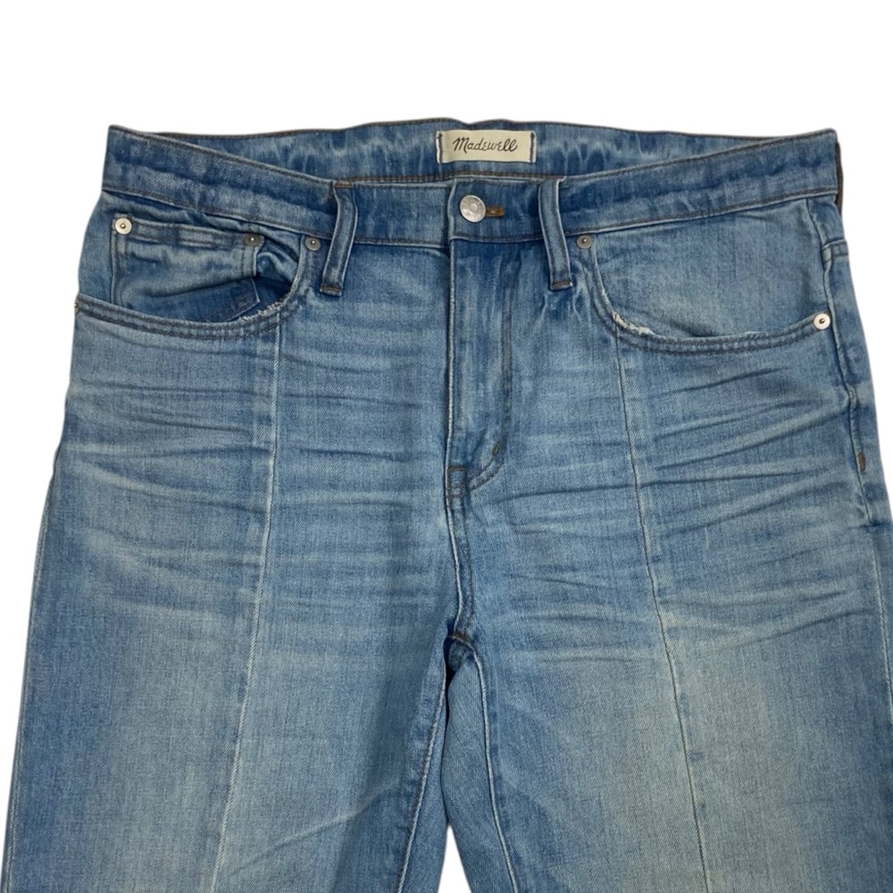 Madewell Straight Leg Jeans Cruiser Reconstructed Edition 31 Travis Wash  Jeans - Picture 4 of 16